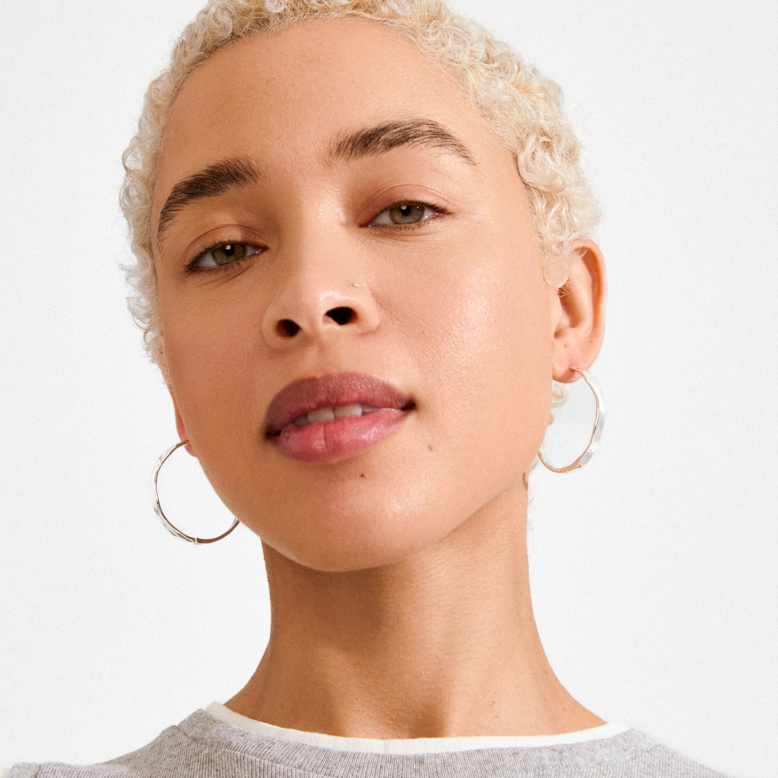 Ember Hoop Plated Earings - Image 2